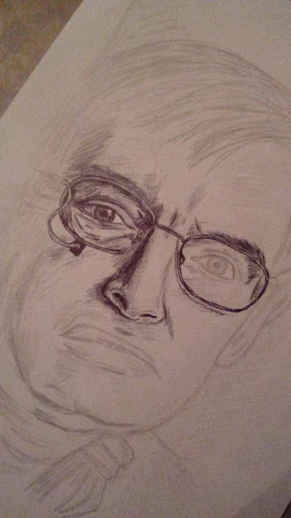 Dibujo de Stephen Hawking | DibujArte Amino