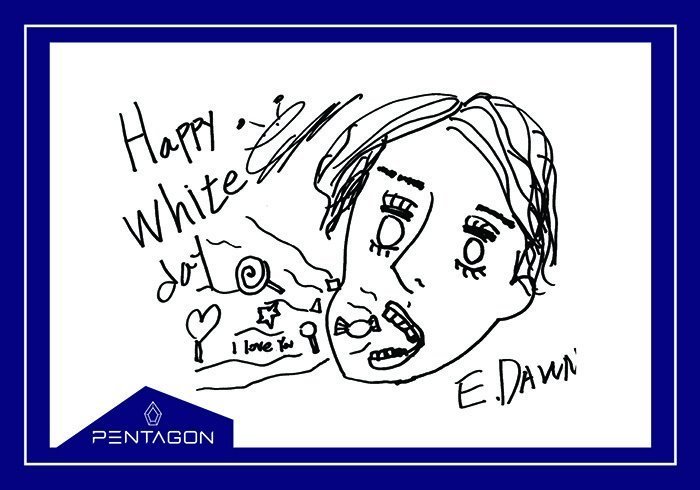 Photos And Messages Card For Happy White Day 14 March 18 Pentagon 텐타스틱 Amino