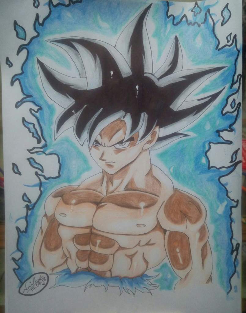 Artwork: Goku Ultra Instinct | Anime Amino