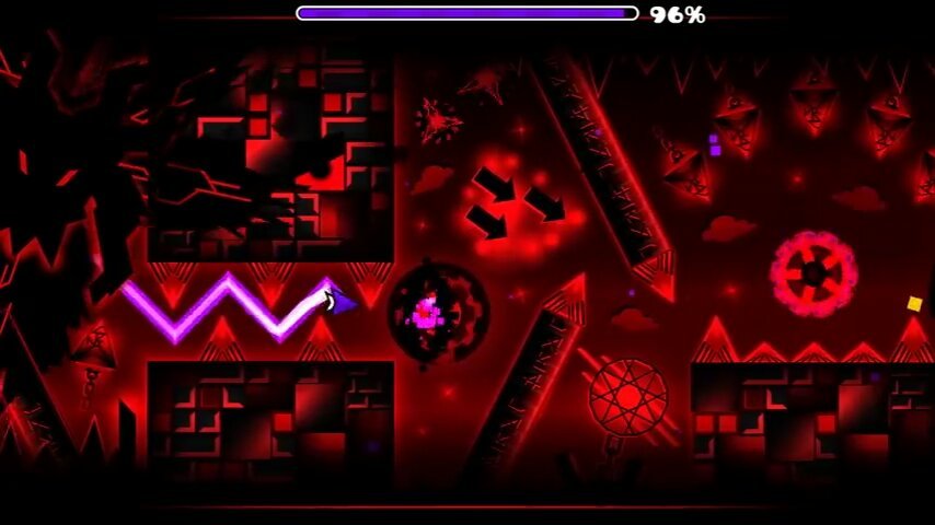 Infernal arena geometry dash прохождение