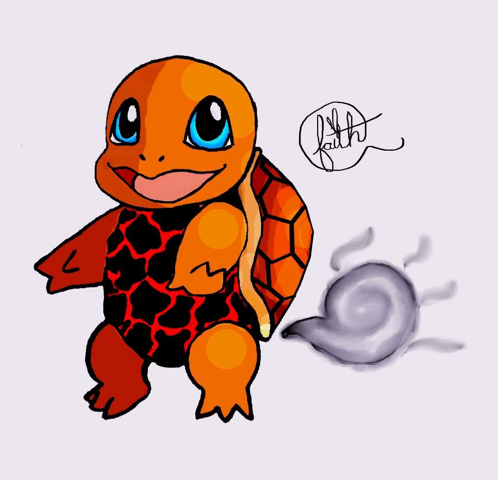 This Is My Interpretation Of A Fire-Type Squirtle | Pokémon Amino