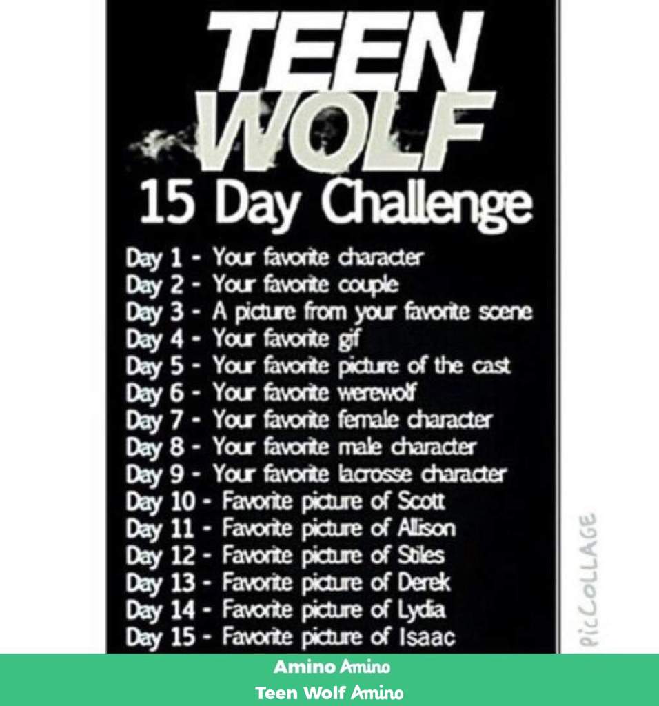 Teen Wolf 15 Day Challenge Tyler Posey Fanbase Amino