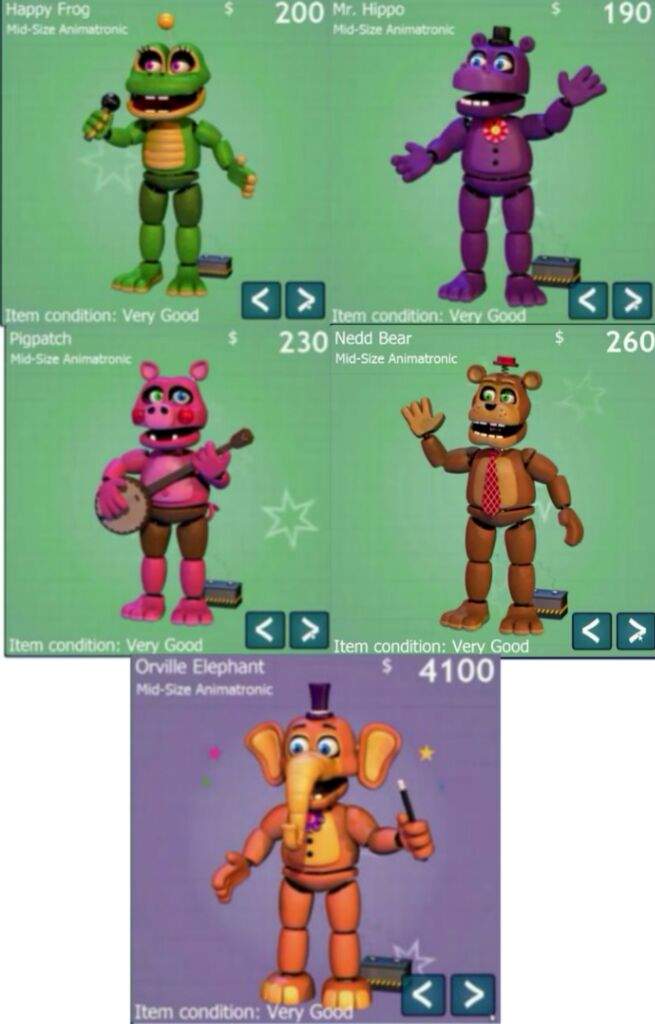 All Fnaf Characters Games 1 6 Wiki Five Nights At - 