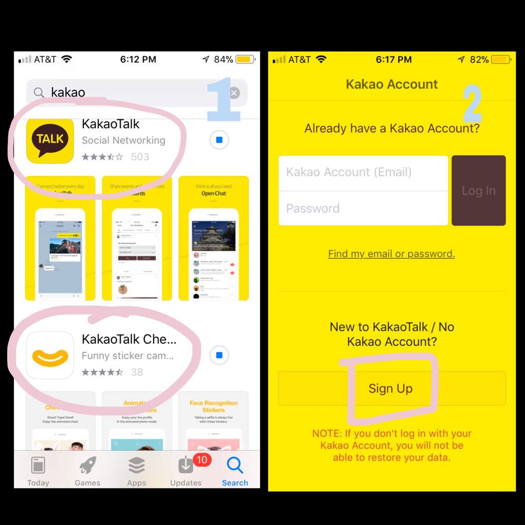 incognito kakaotalk login