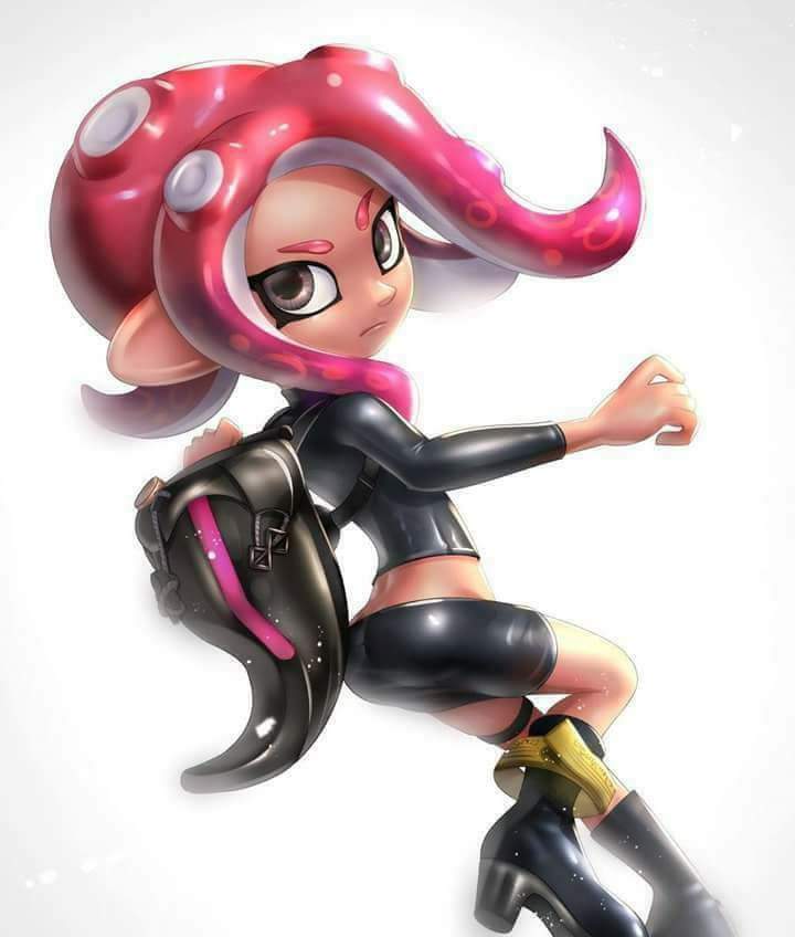 Really cool drawing for Splatoon 2 agent 8. https://m.facebook.com/photo.ph...