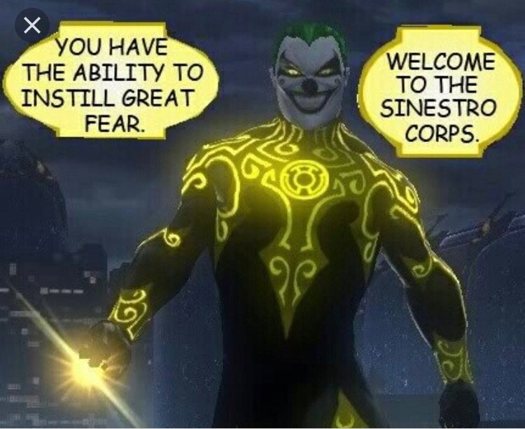 sinestro corps joker