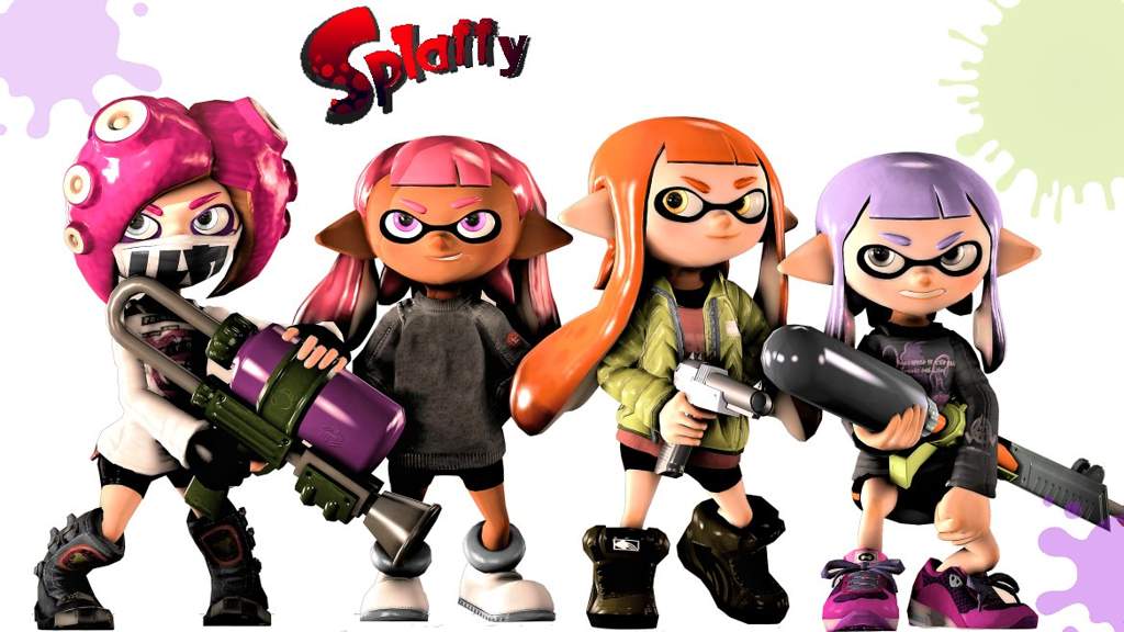 My First Promo Art For The Workshop | Splatoon Amino