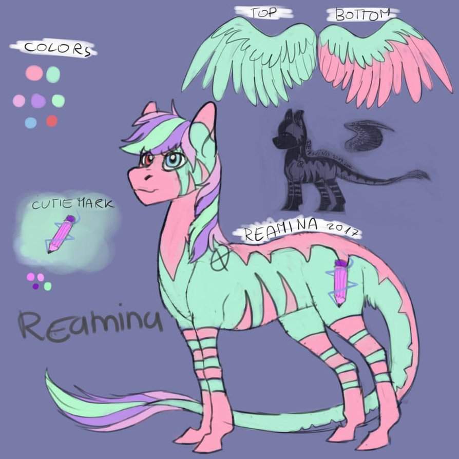 Reamina new ref sheet + old reference sheets | Equestria Unofficial Fan ...