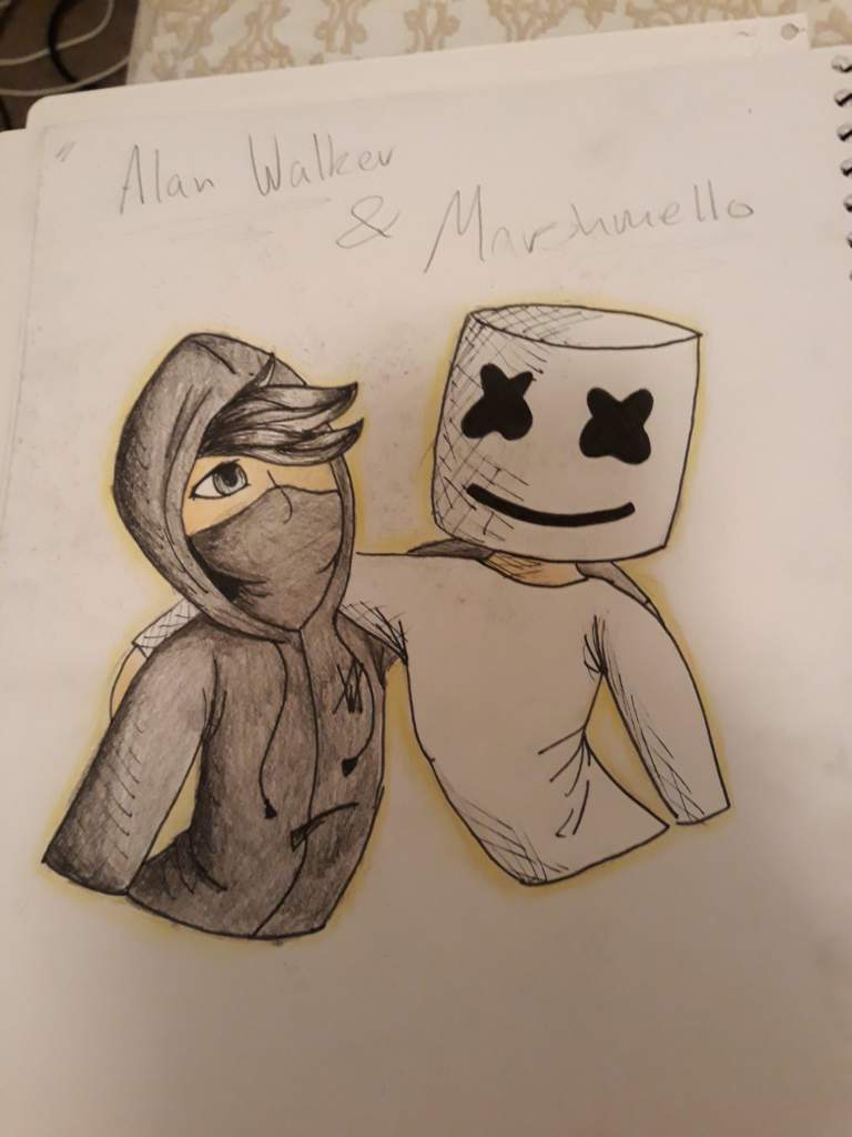 Alan Walker And Marshmello Draw And Friends Amino Amino