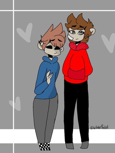 smol tom n tall tord.(its kinda tomtord) | 🌎Eddsworld🌎 Amino