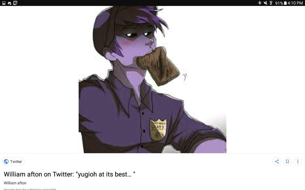 Why Is Pictures Of Willam Afton Purple Guy Eating Toast So Popular On The Web Five Nights At Freddy S Amino
