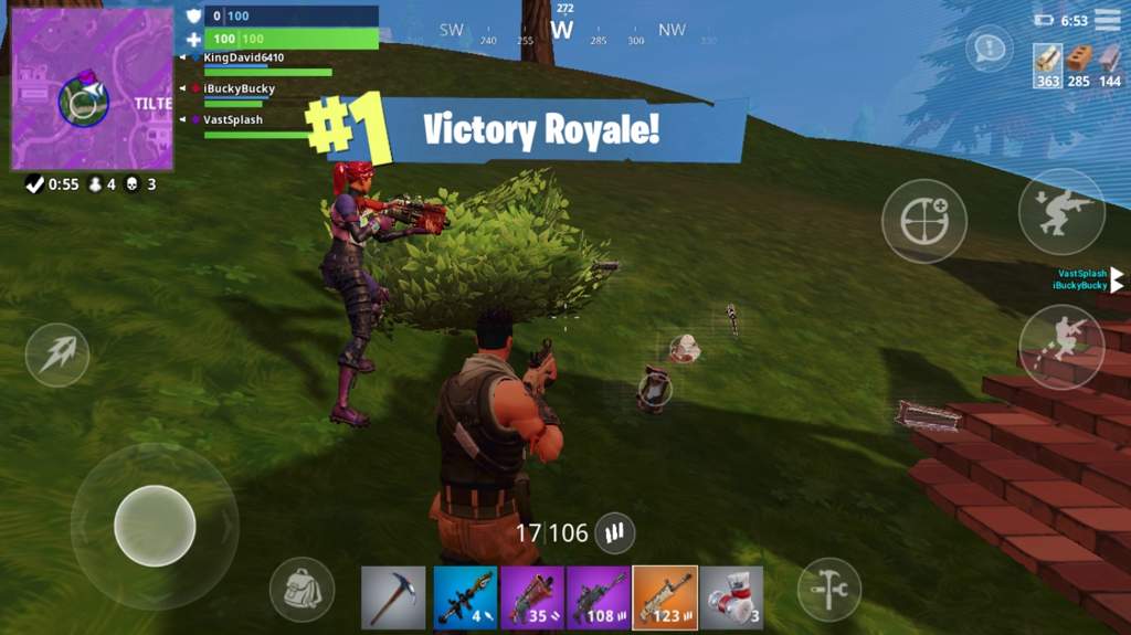 Fortnite Win On Mobile - first mobile win fortnite battle royale armory amino