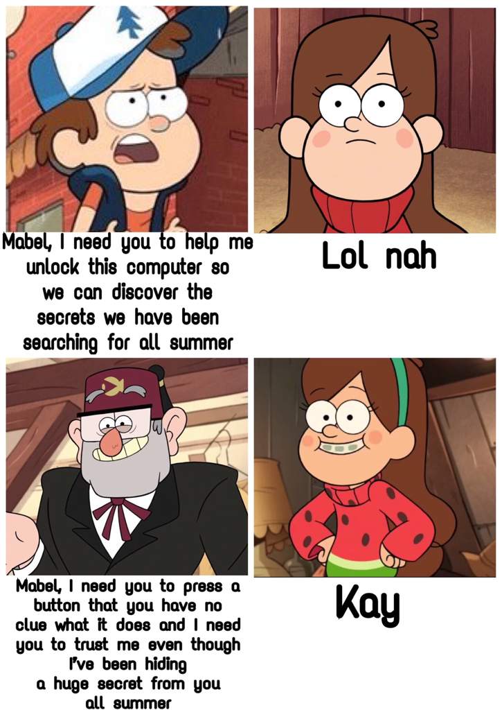 Gravity Falls #MemeChallenge | Gravity Falls Amino