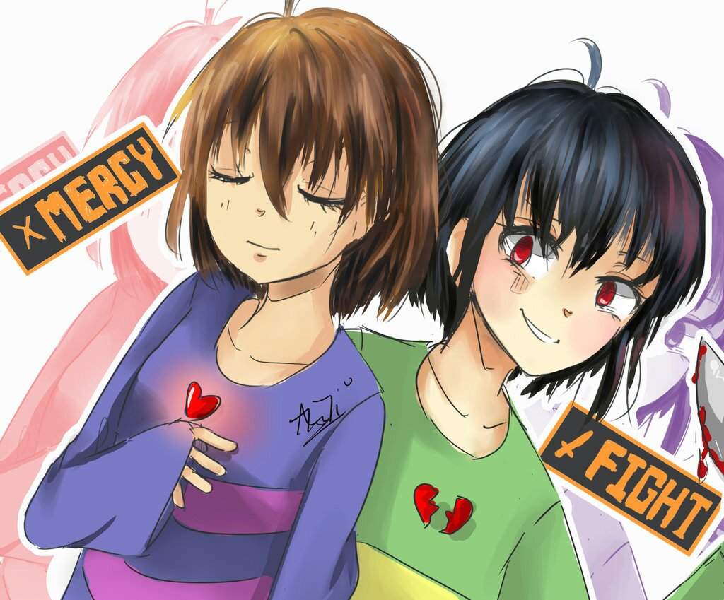 Frisk Y Chara Anime Amino