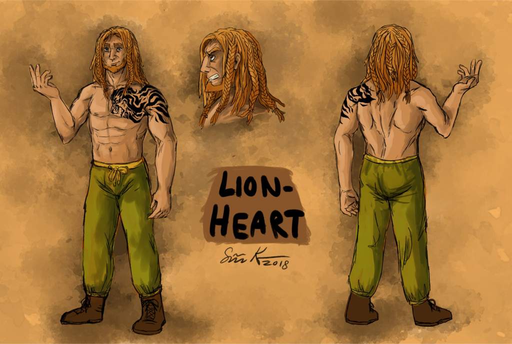 Human Lionheart Warriors Amino