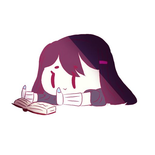 Smol Yuri reading a book | Doki Doki Literature Club! Amino