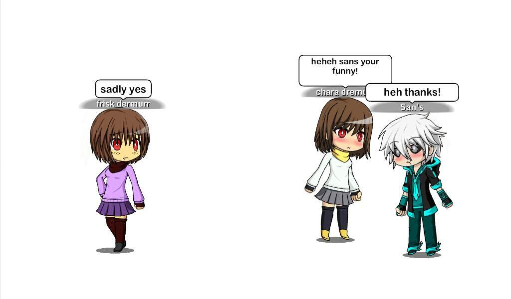 Ask Frisk Chara And Others Question 2 Is There A Ship Chans Chara X Sans Undertale Aus Amino