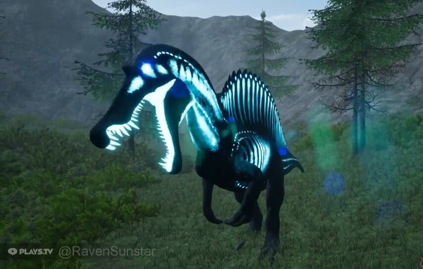 spinosaurus blue