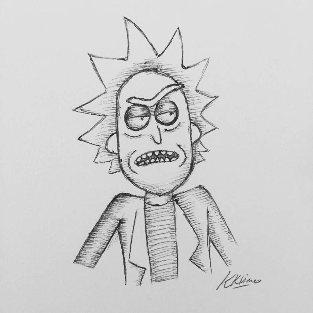 Rick Sketch | Rick And Morty Amino