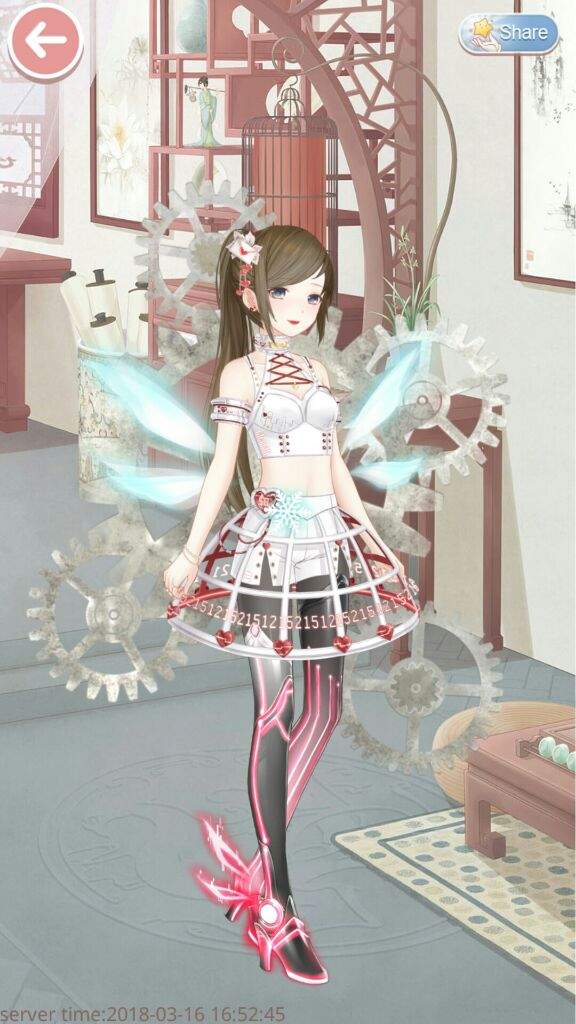 Futuristic Child Love Nikki Dress Up Queen Amino