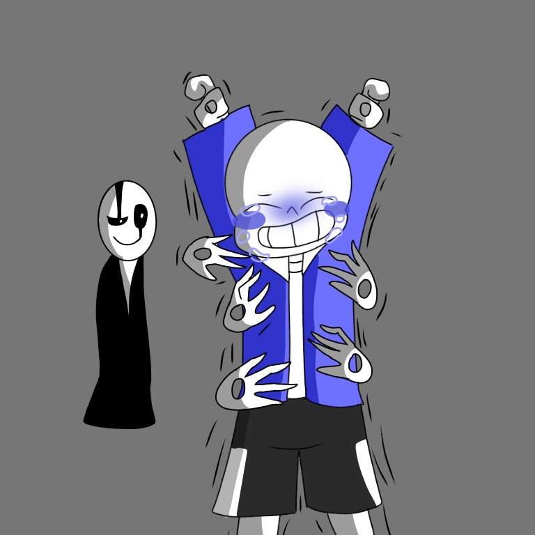 Gaster tickling sans.