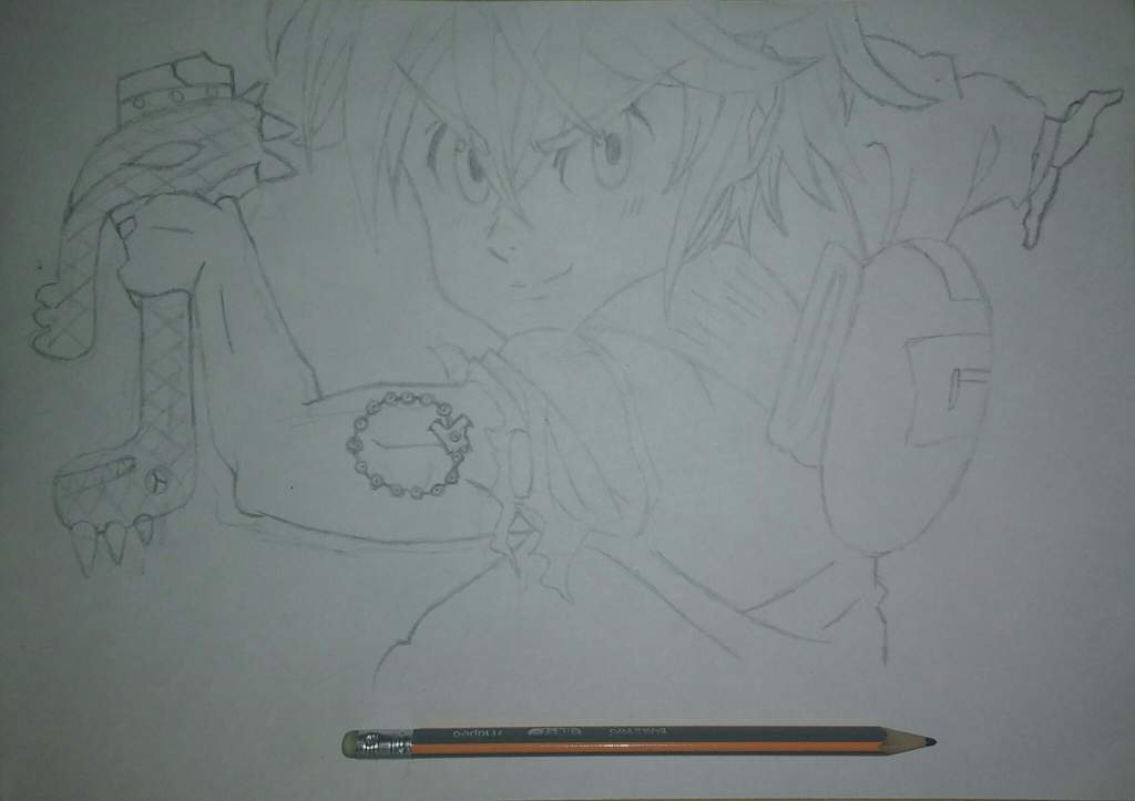 Dibujo de Meliodas | Dibujos Y Anime Amino