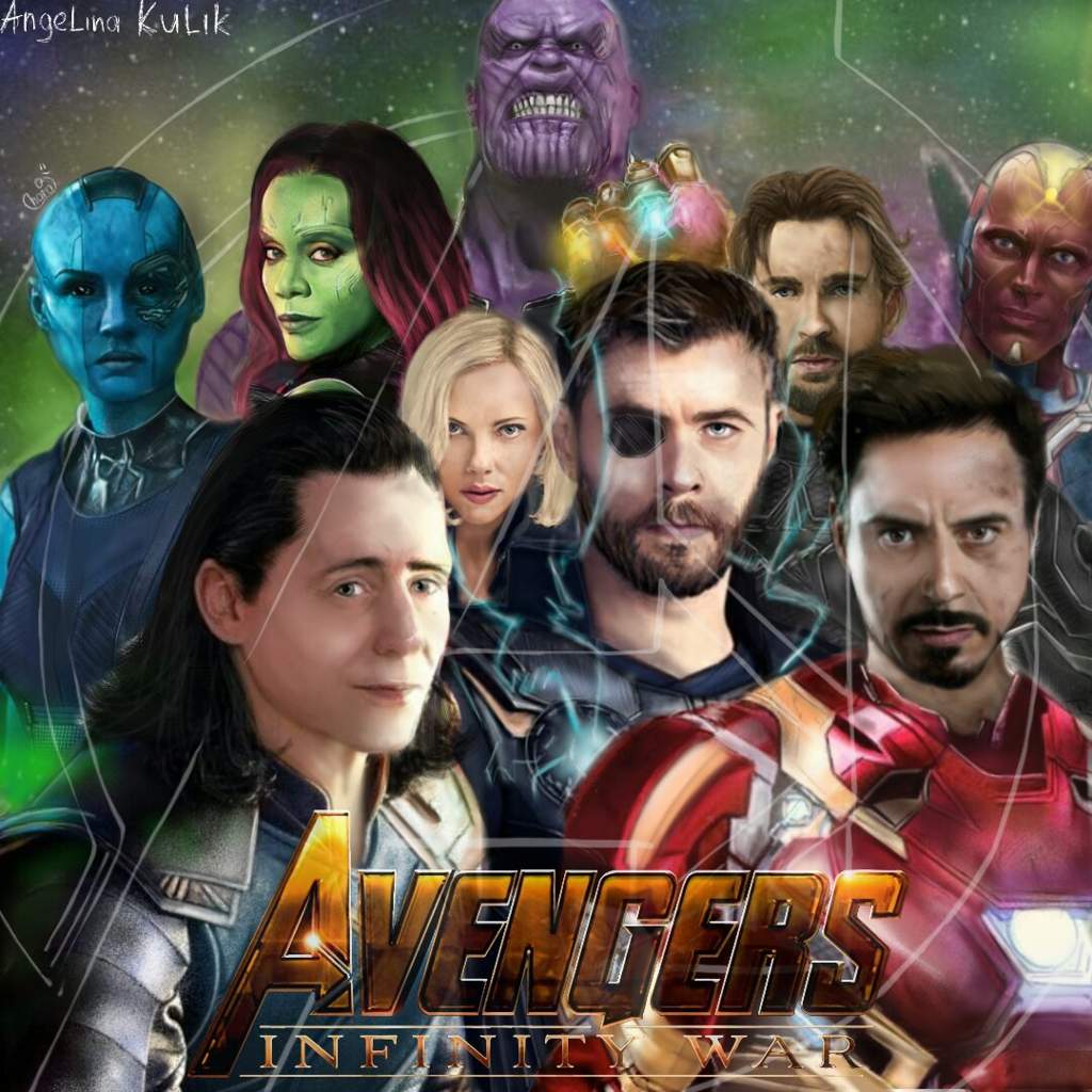 Avengers : Infinity War Art | Comics Amino