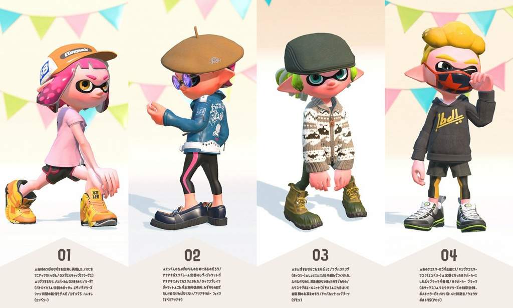 [Update 3.0] Fresh Fashion - Spring Look 2018 | Splatoon Amino