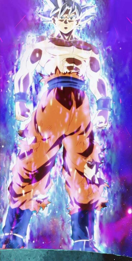 Mastered ultra instinct Goku (whole body) wallpaper material. | DragonBallZ  Amino