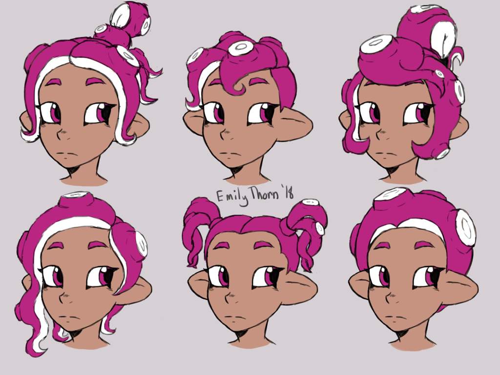 Download this image for free by clicking splatoon 2 two new hairstyles reve...