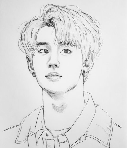 Stray kids рисунки карандашом