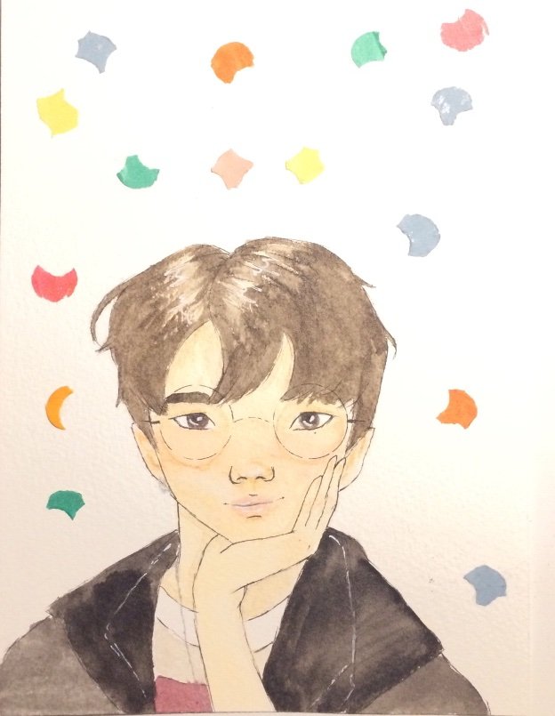 Рисунок чонина из stray kids