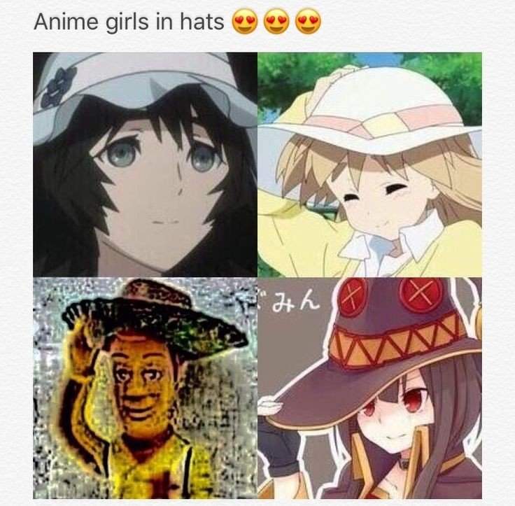 Gotta love them anime girls 🅱️. | Dank Memes Amino