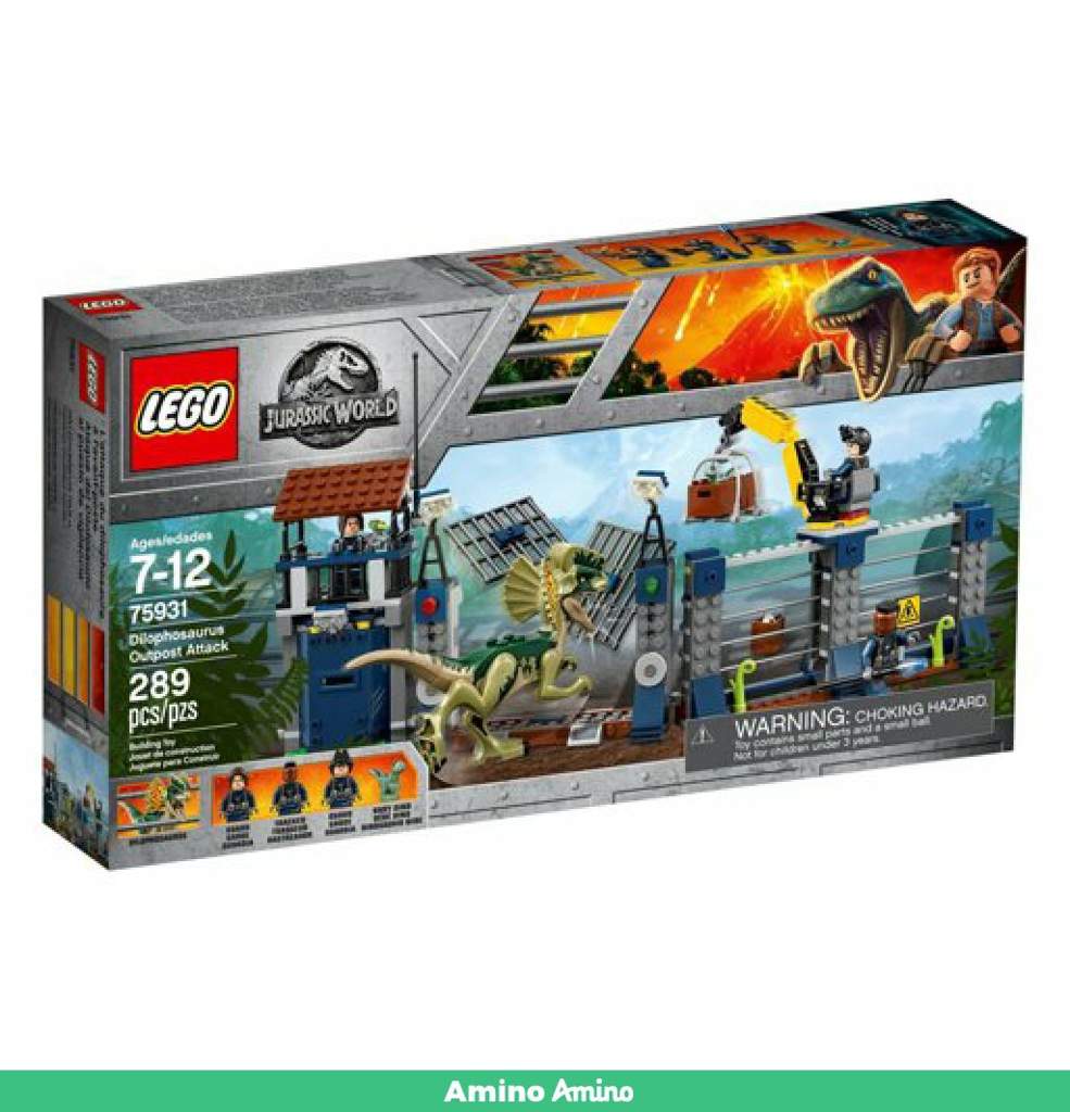 legos de jurassic world el reino caído