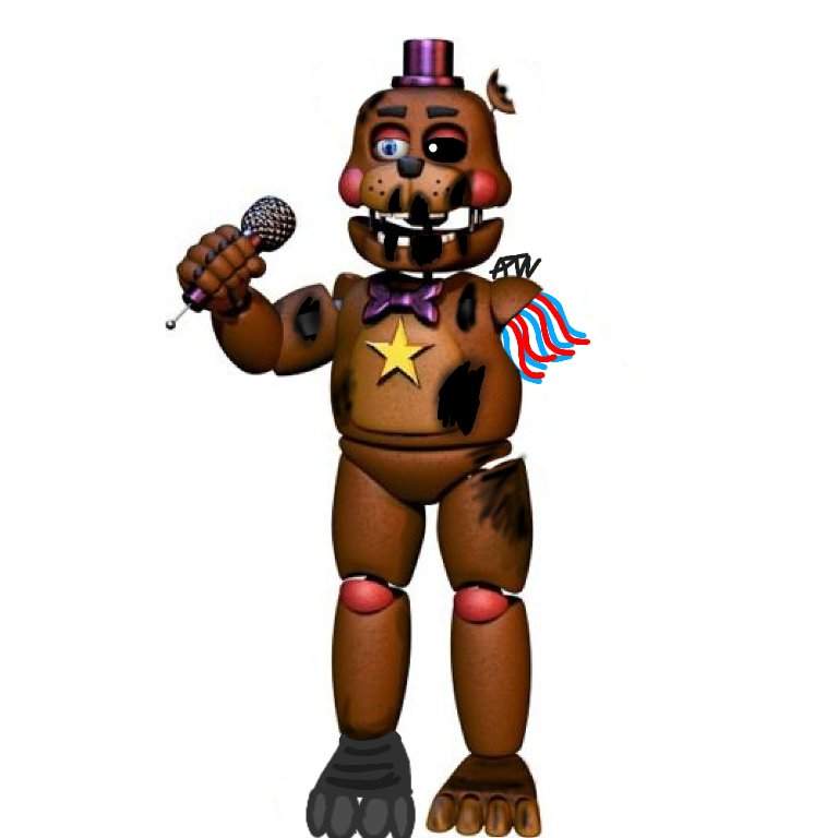Withered Rockstar Freddy Five Nights At Freddys Amino.