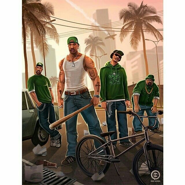 Carl Johnson Wiki Otanix Amino