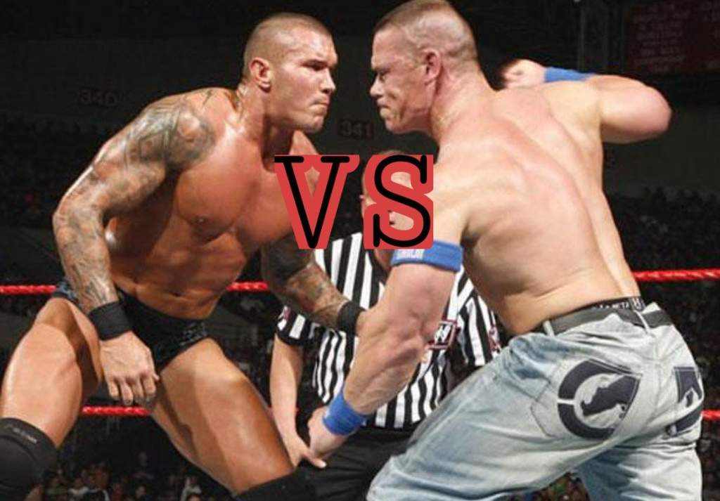 John Cena Vs Randy Orton إمبراطورية المصارعة Amino