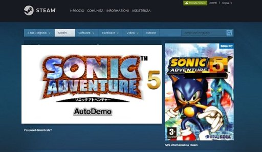 THE DEMO GAME ON STEAM sonic adventure 5 | Sonic the Hedgehog! Amino