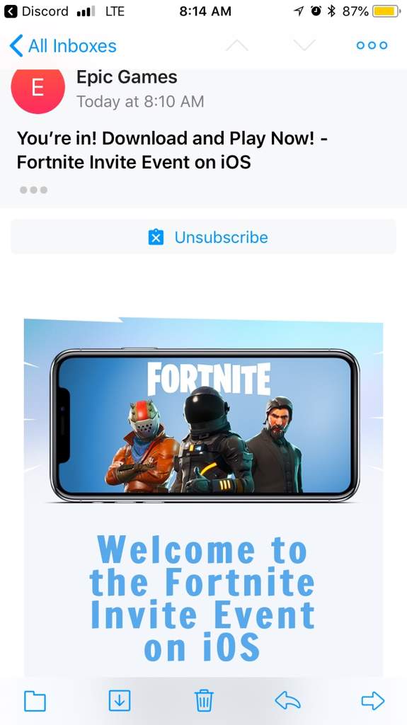 yessss i got ios battle royale - ios event fortnite