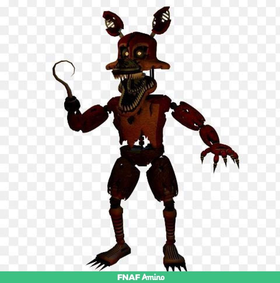 Withered Nightmare Foxy! | Five Nights At Freddy's Amino