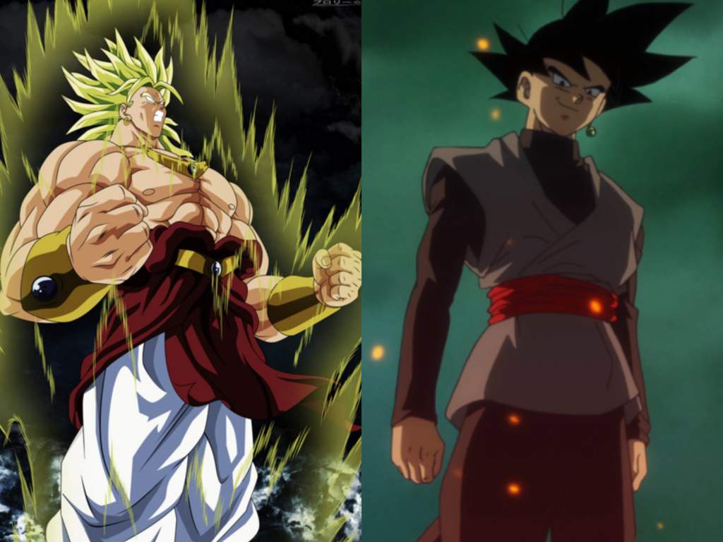 Broly Vs Goku Black.