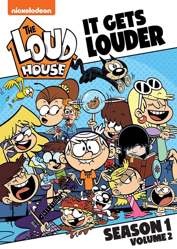 Official Box Art For The Loud House Season 1 Volume 2 DVD! | The Loud ...