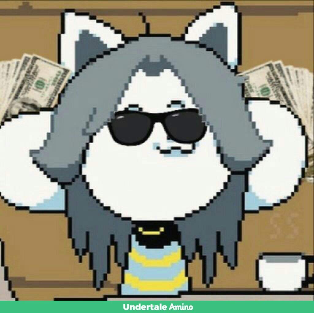 Temmie спрайт