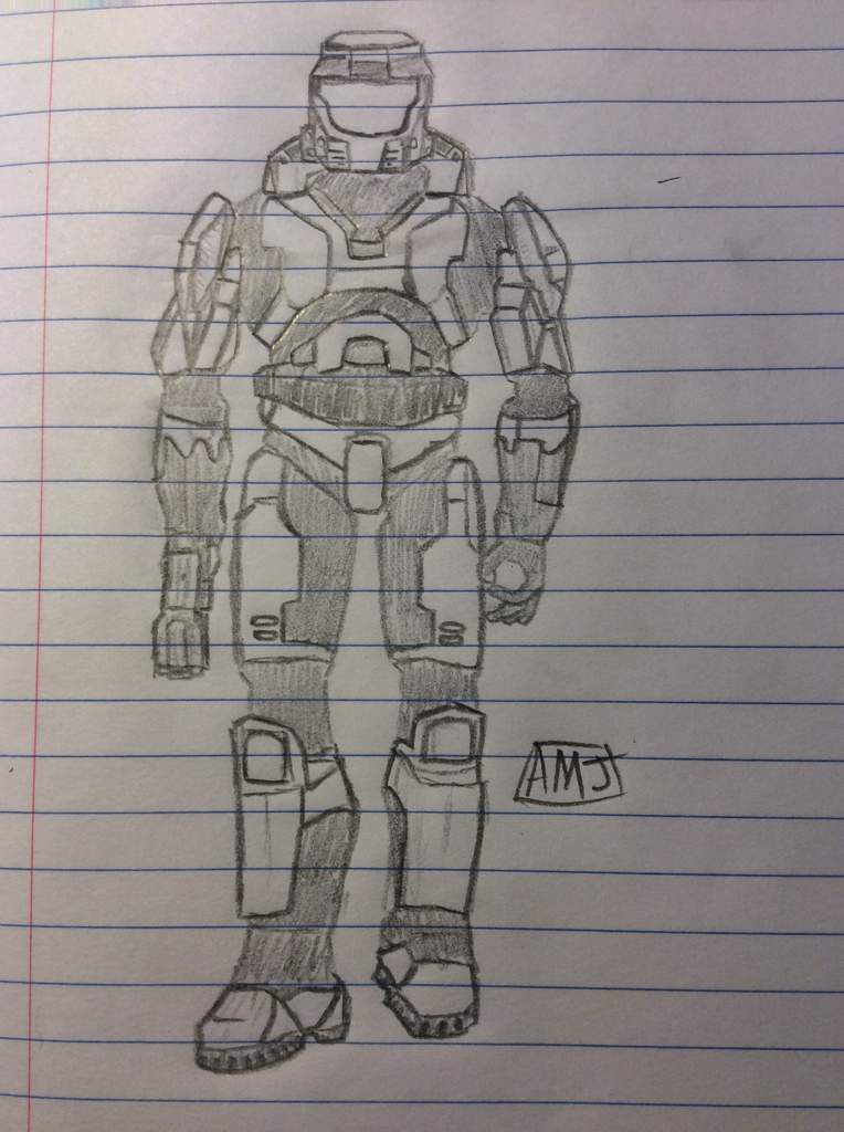 Master Chief Drawing