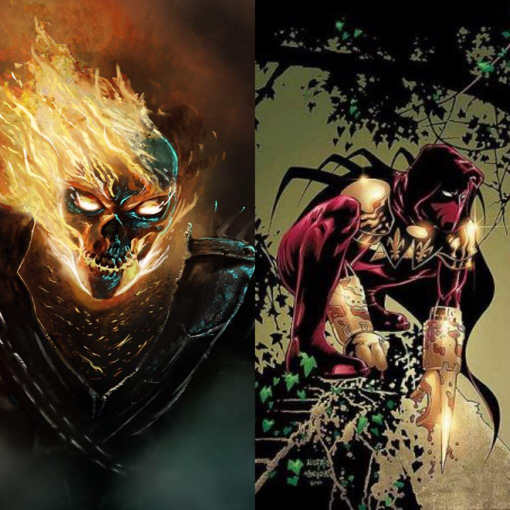 Ghost Rider Vs Azrael-Spirit of Vengeance versus angel of vengeance-batmask...
