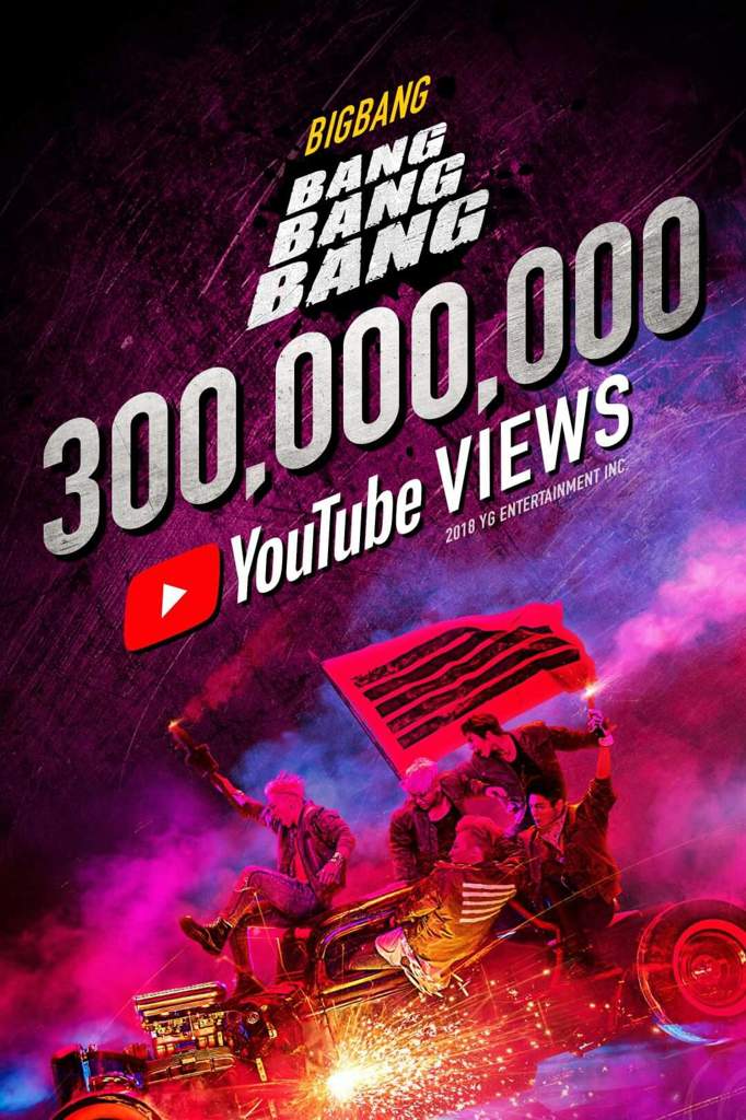 Bigbang S Bang Bang Bang Hits 300 Million Views On Youtube Big Bang Amino Amino