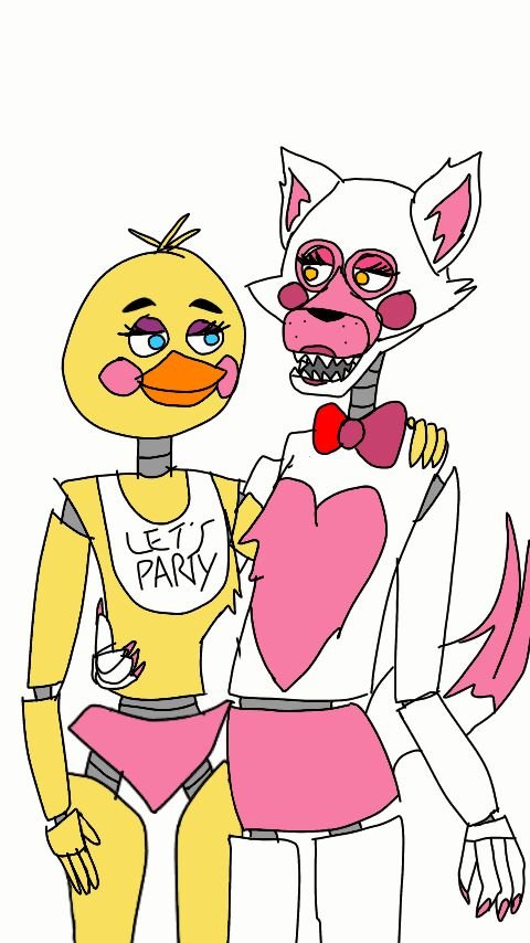 Mangle x toy chica | Five Nights At Freddy's Amino