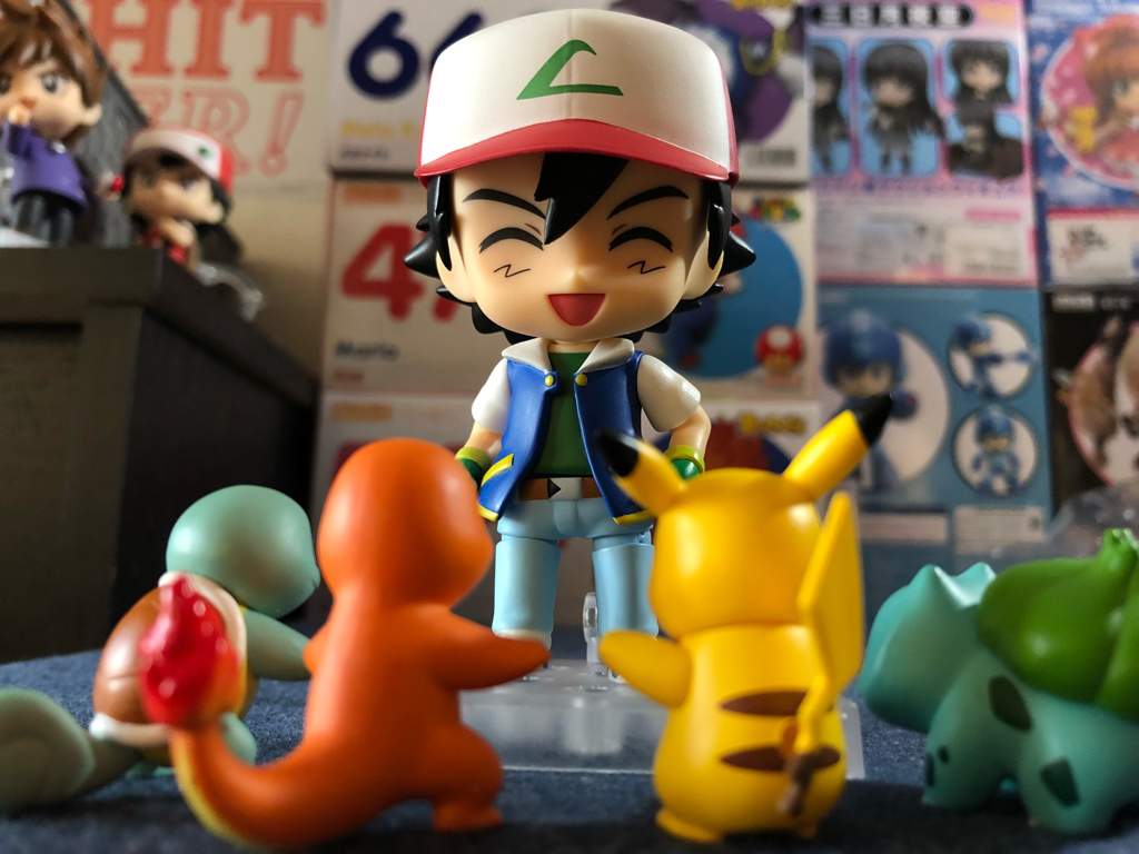 ash and pikachu nendoroid