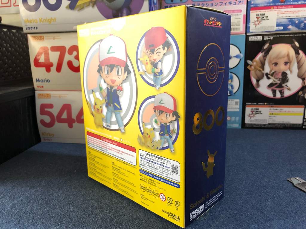 ash and pikachu figure