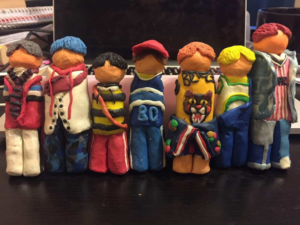 bts clay figures